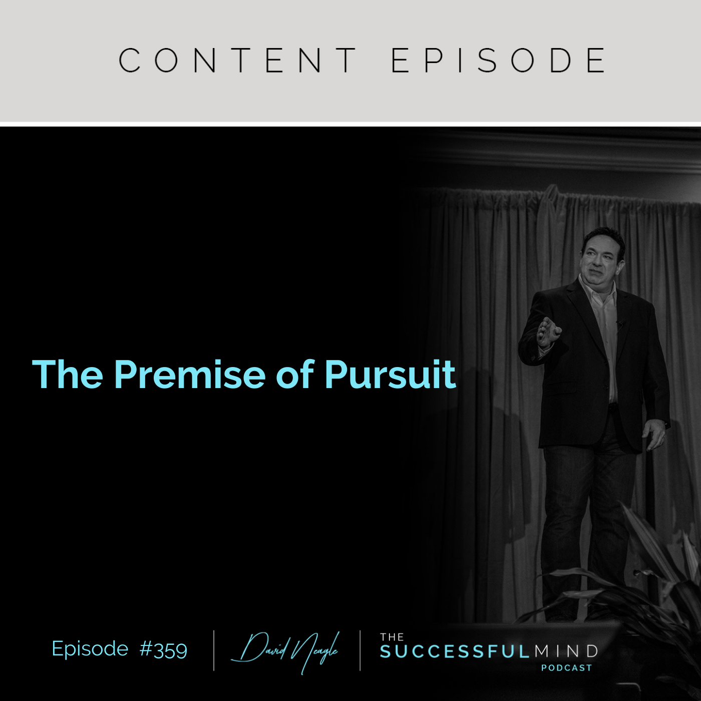 The Successful Mind Podcast - Episode 359 - The Premise of Pursuit