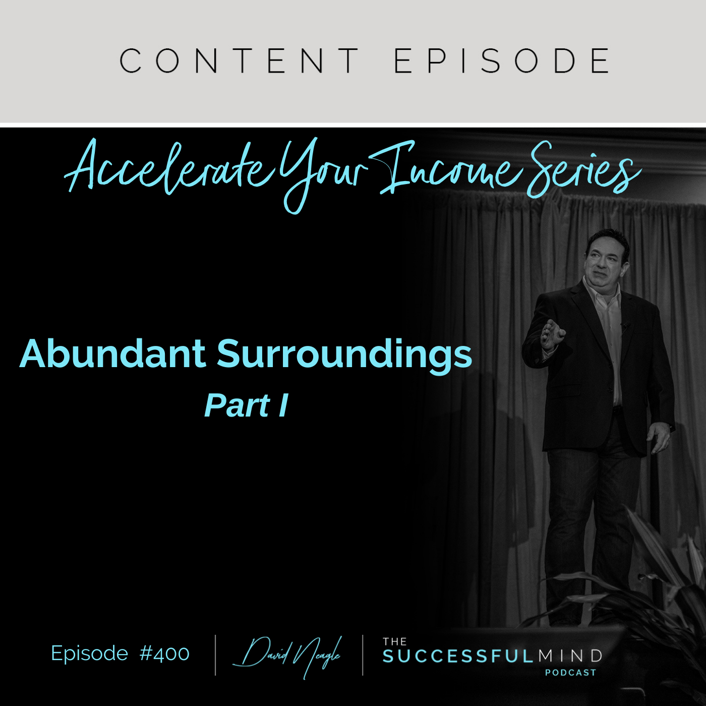 The Successful Mind Podcast - Episode 400 - Accelerate Your Income Series: Abundant Surroundings - Part I