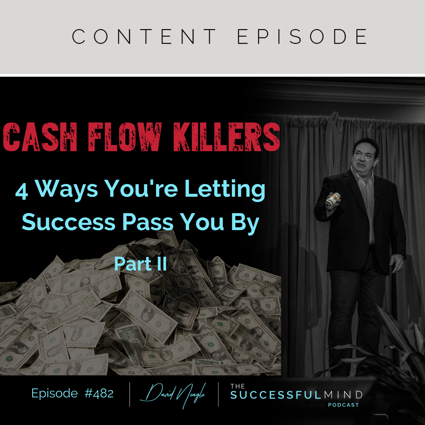 The Successful Mind Podcast – Episode 482 – Cash Flow Killers – 4 Ways You’re Letting Success Pass You By – Part II